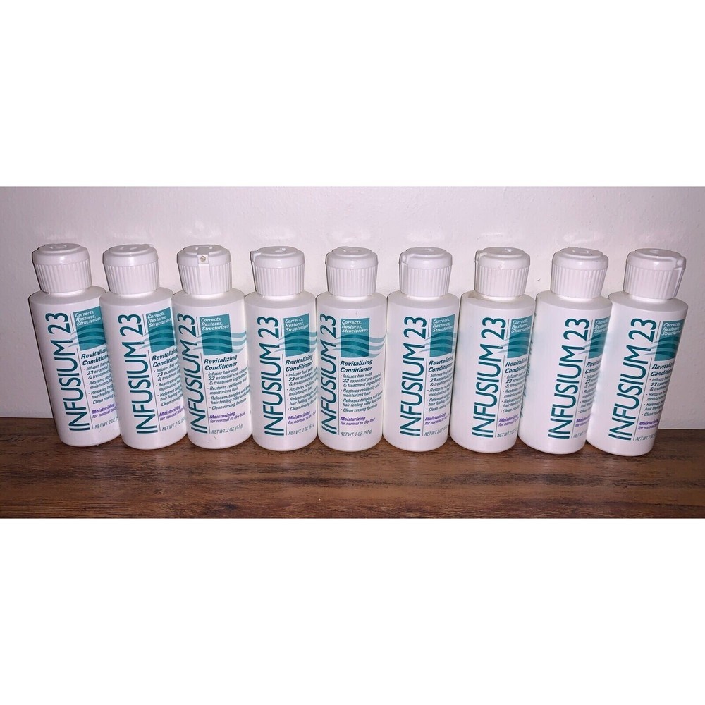 9 Bottles, Infusium 23 Revitalizing Conditioner, Moisturizing Normal To Dry Hair